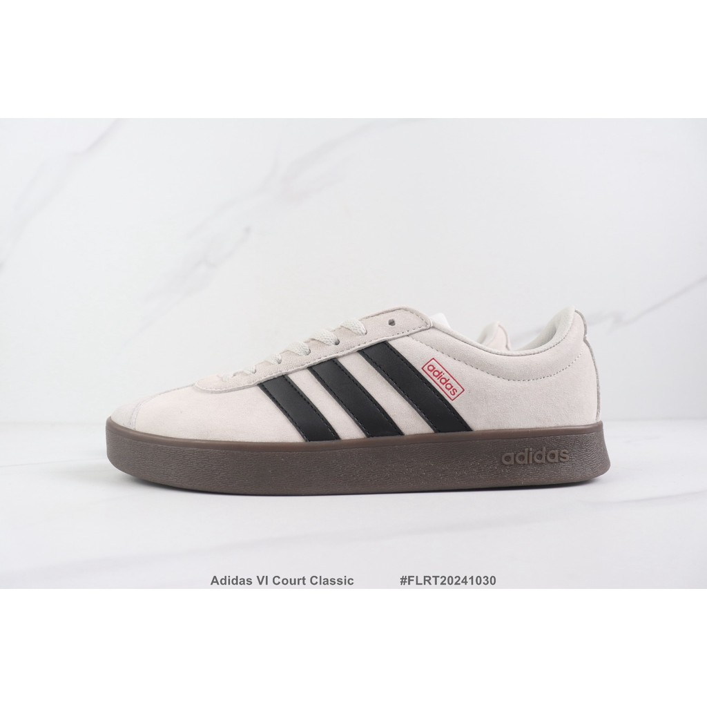 รองเท้าบอร์ด VL Court Classic ทรงเตี้ยสำหรับใส่ลำลอง ทำจากหนังวัว ไซส์ 35-45