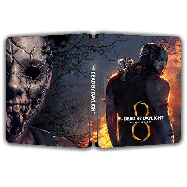 Dead By Daylight 8th Anniversary Edition Custom Made G2 Steelbook Case PS5/PS4/Xbox