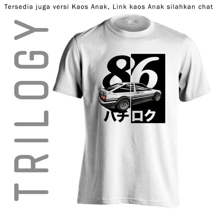 Trilogy Dtg 77 - Initial D - Hachiroku Trueno Ae86 - เสื้อยืดอนิเมะ