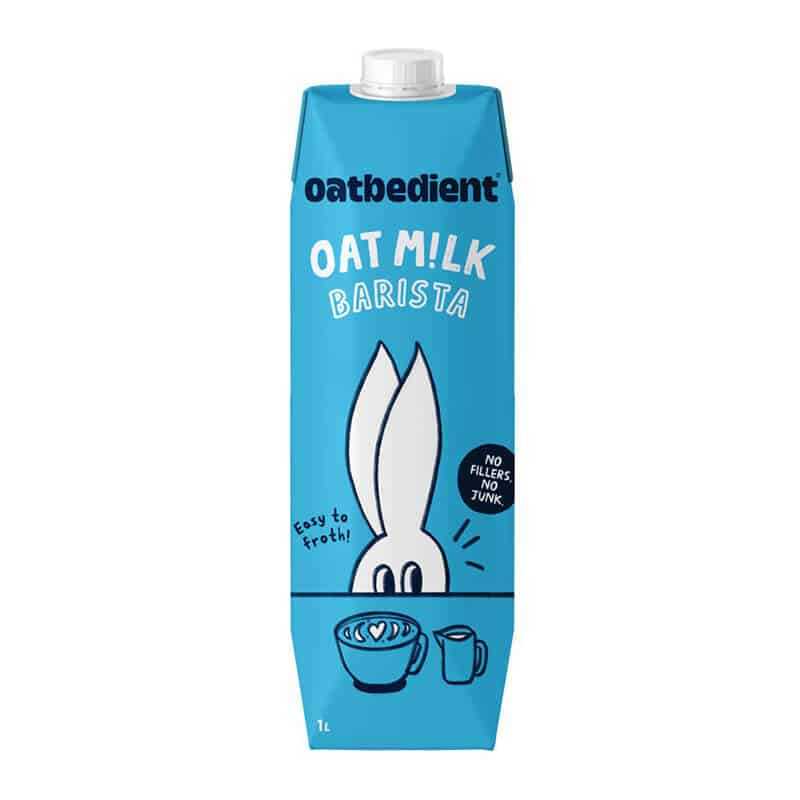 โอทบีเดียนท์ นมข้าวโอ๊ตบาริสต้า 1L ปราศจากนม วีแกน ไม่เติมน้ำตาล Non-GMO Oatbedient Barista Oat Milk 1L Dairy Free