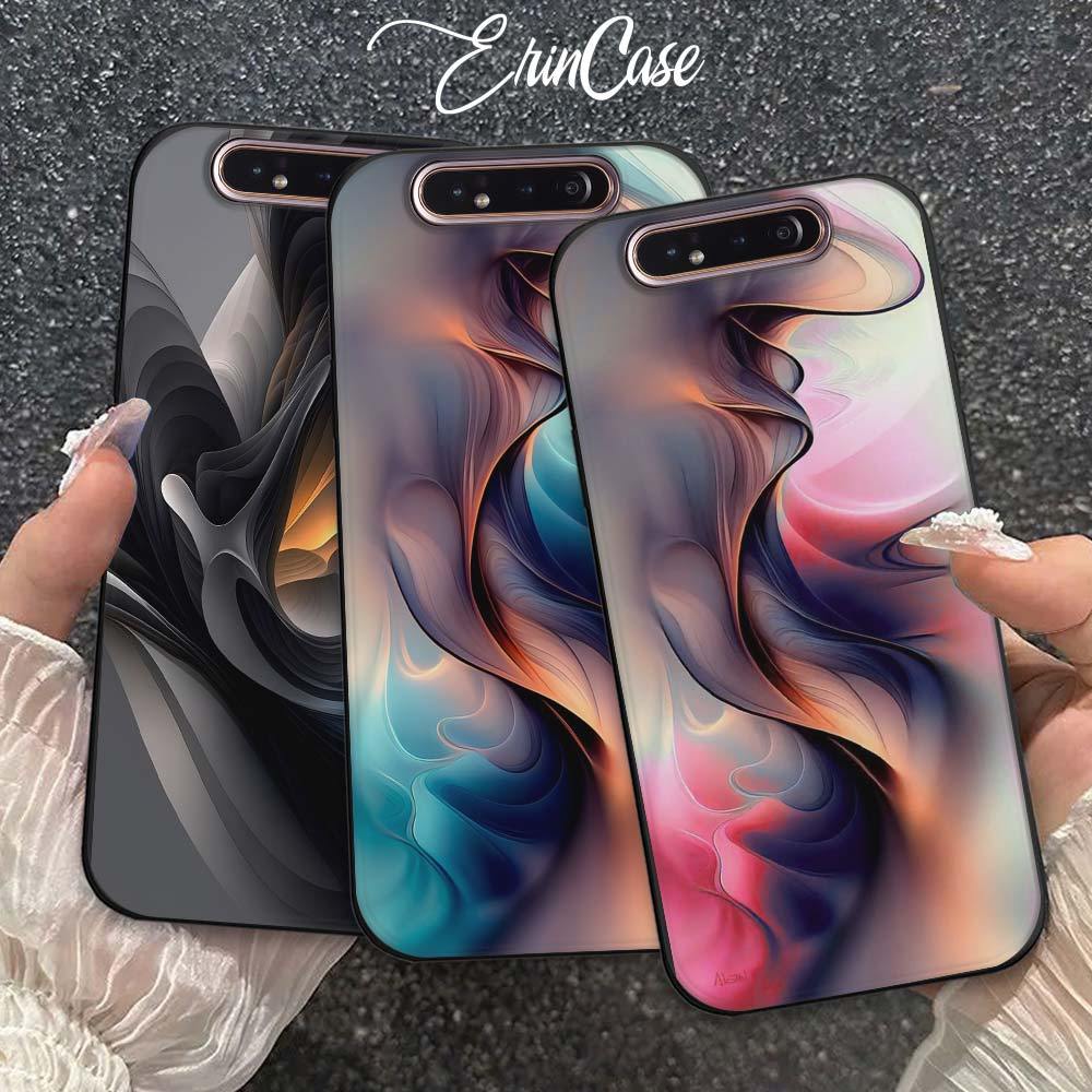 เคส Samsung A80 / A90 4G มีนามธรรม มีสไตล์ ทันสมัย