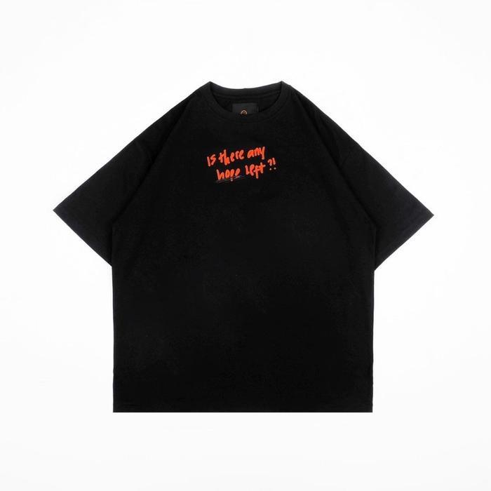 Faith Fade Dystopia - Hope Oversize Tee Black