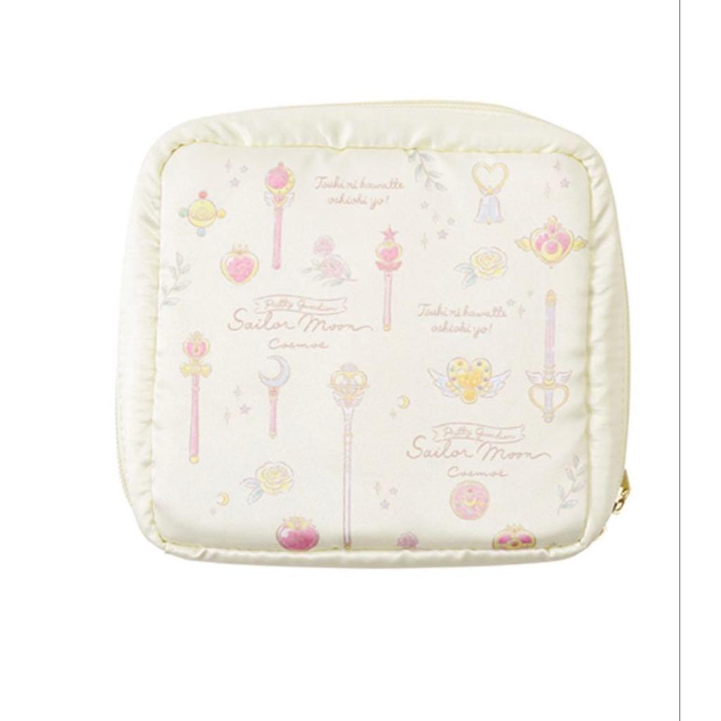 【Direct from Japan】[ใหม่และไม่ได้ใช้] กระเป๋าใส่อุปกรณ์ Sailor Moon x 3coins Limited【Japan Exclusive