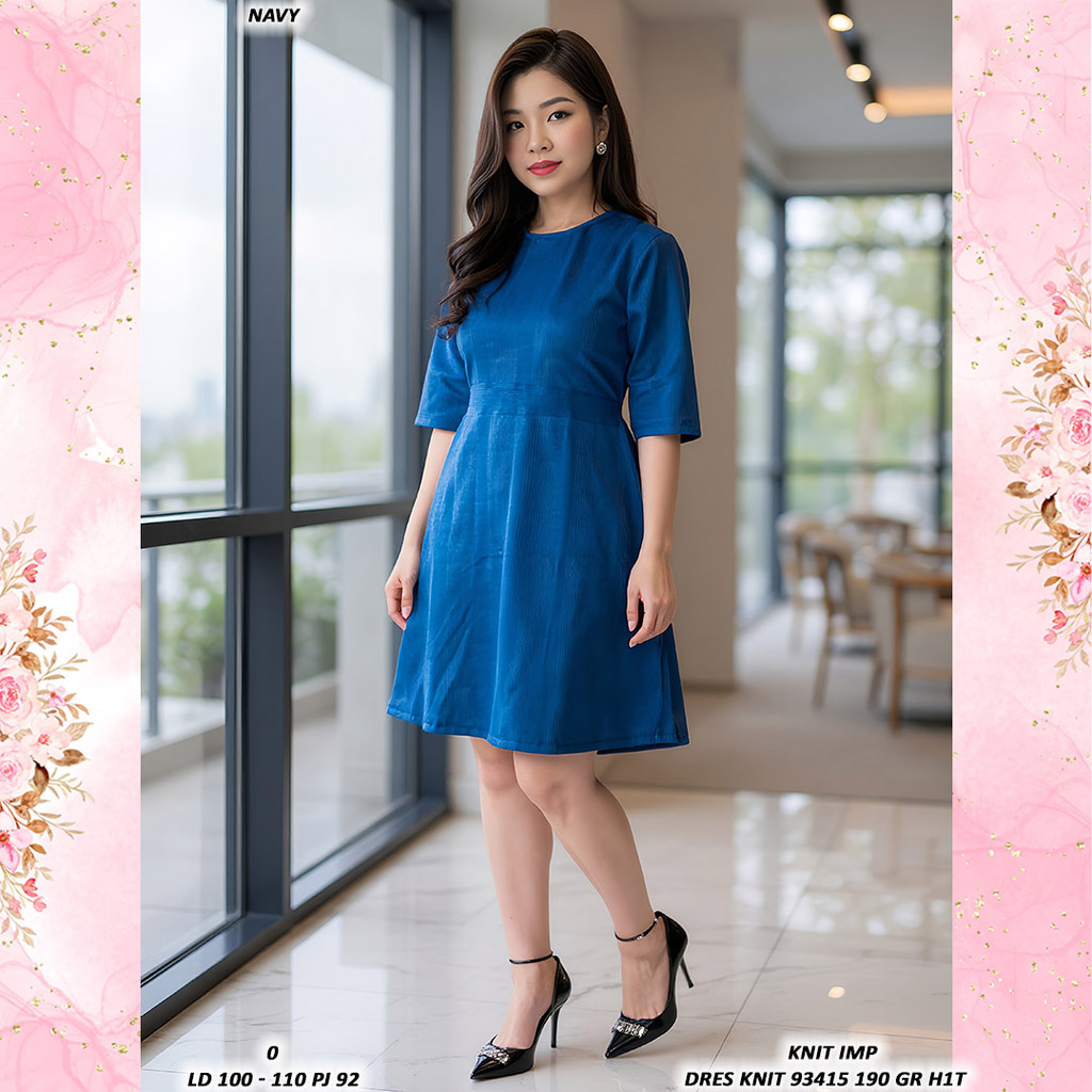 KNIT DRESS 9415 190 GR H1T Direct Order