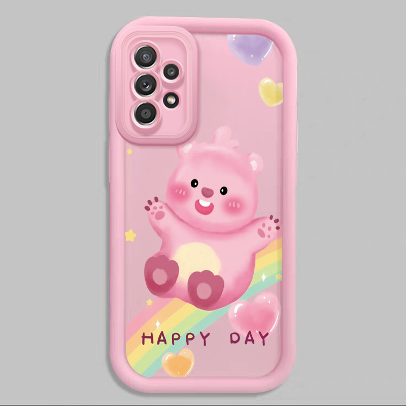เคสสำหรับ Samsung Galaxy A52 5G A52s เคสโทรศัพท์บีเวอร์น่ารักซิลิโคนซอฟต์เชลล์ครบวงจรกันกระแทก