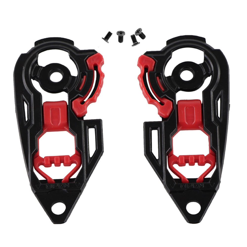 [joyfeel-Fast Ship] ชุดแผ่นเกียร์โล่หมวกกันน็อค, 1 คู่เปลี่ยนฐานรถจักรยานยนต์สําหรับ AGV K1 K3sv K5 