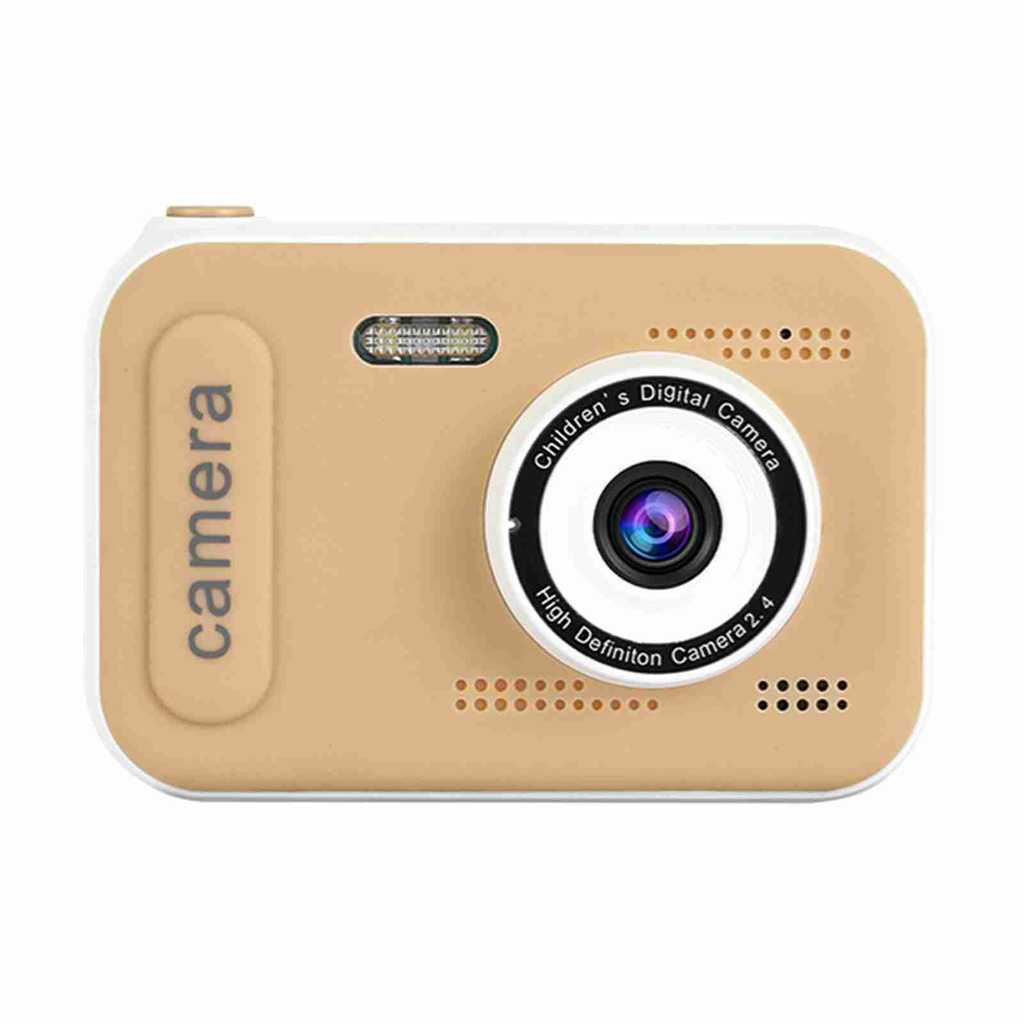 Onlylove 1080P Mini Kids Digital Camera Video สําหรับ Dual Lens 2.4 นิ้วหน้าจอ IPS แบตเตอรี่ในตัวน่า