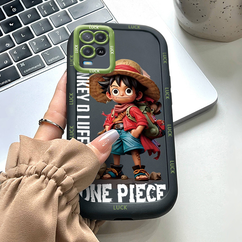 เคสสำหรับ OPPO A54 4G เคสโทรศัพท์ตัวละครในอนิเมะซิลิโคนกันกระแทก