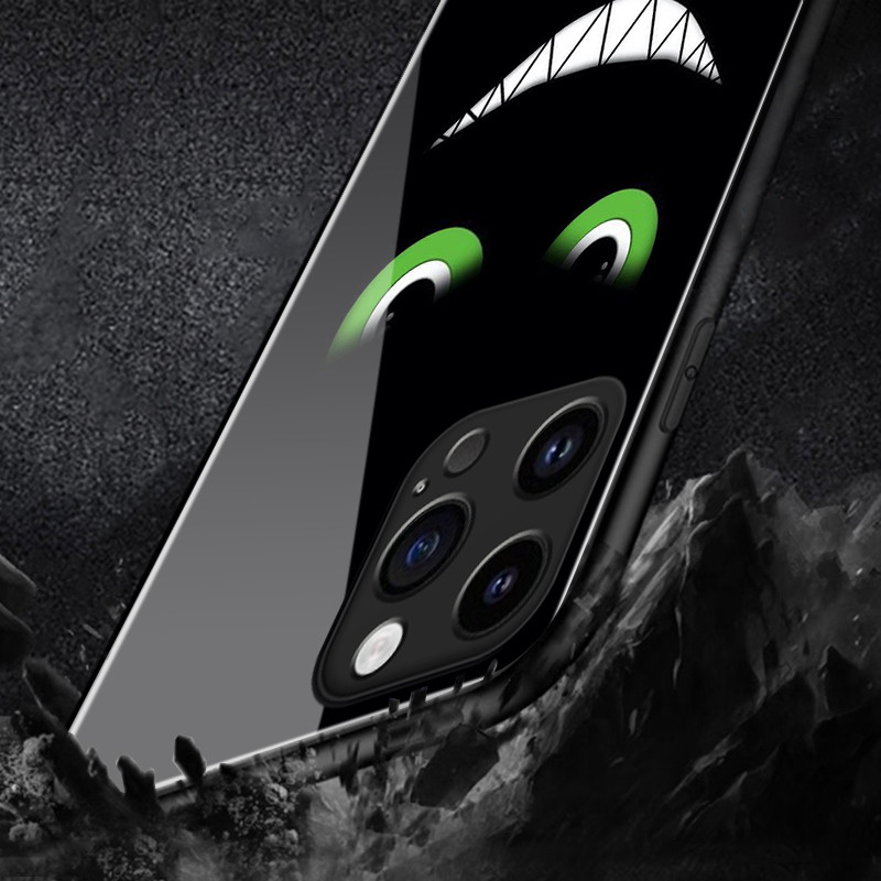 เคสสำหรับ Samsung A70 A70s A80 เคสโทรศัพท์แก้วลายการ์ตูนอิโมจิแบบมีลักษณะเฉพาะตัว - รูปที่ 3