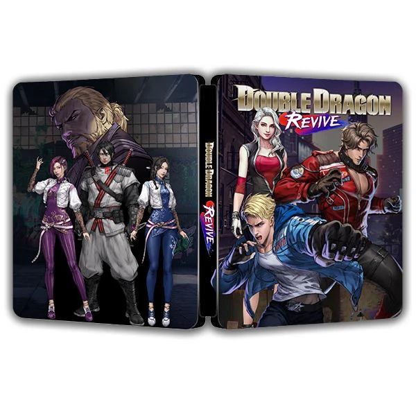 Double Dragon Revive BeatEmUp Edition Custom Made G2 Steelbook Case PS5/PS4/Xbox