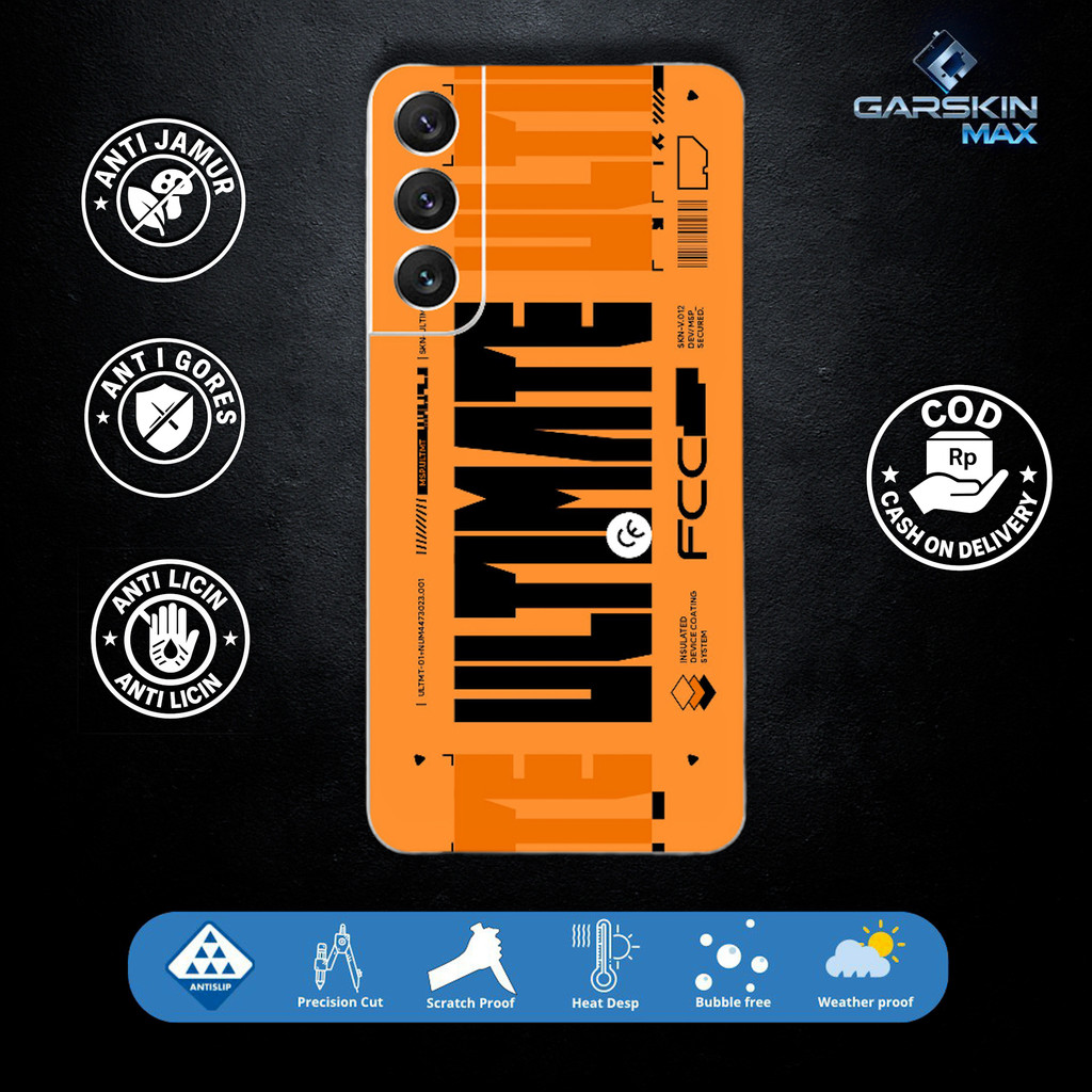 Garskin Samsung S22 Plus Ultimate Fullbody / Backly | กันรอย | สามารถนํากลับมาใช้ใหม่ได้ | รหัส - 6h