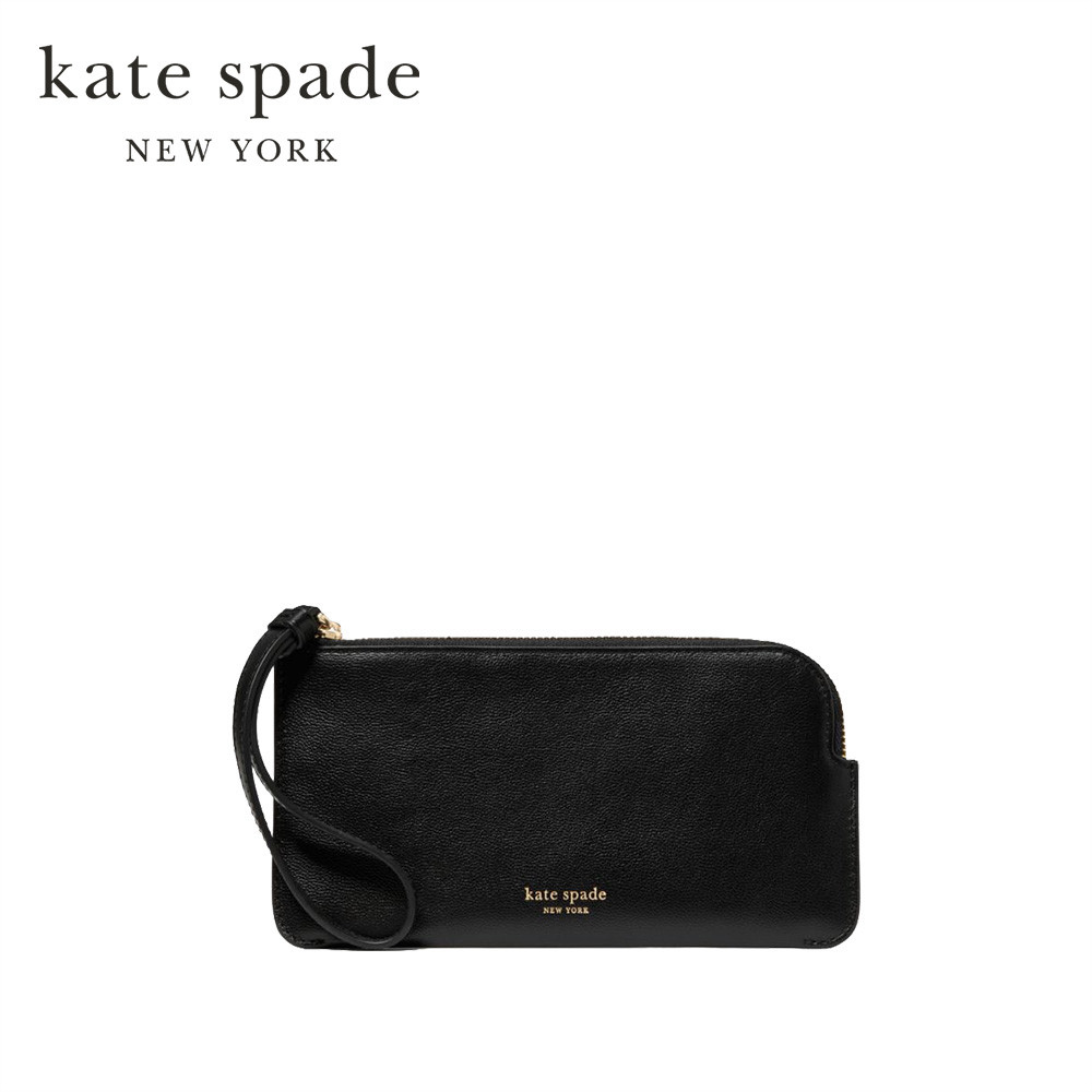 Kate Spade New York กระเป๋าคล้องมือรุ่น Zippy Wristlet KO045 001 สี Black