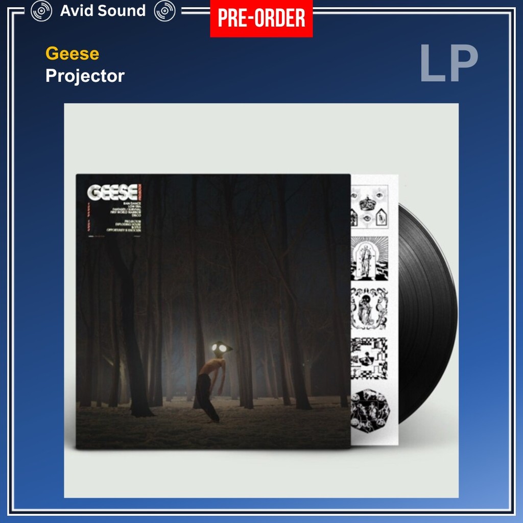 Pre-Order แผ่นเสียง Geese Projector ใหม่ ซีล Geese Vinyl LP