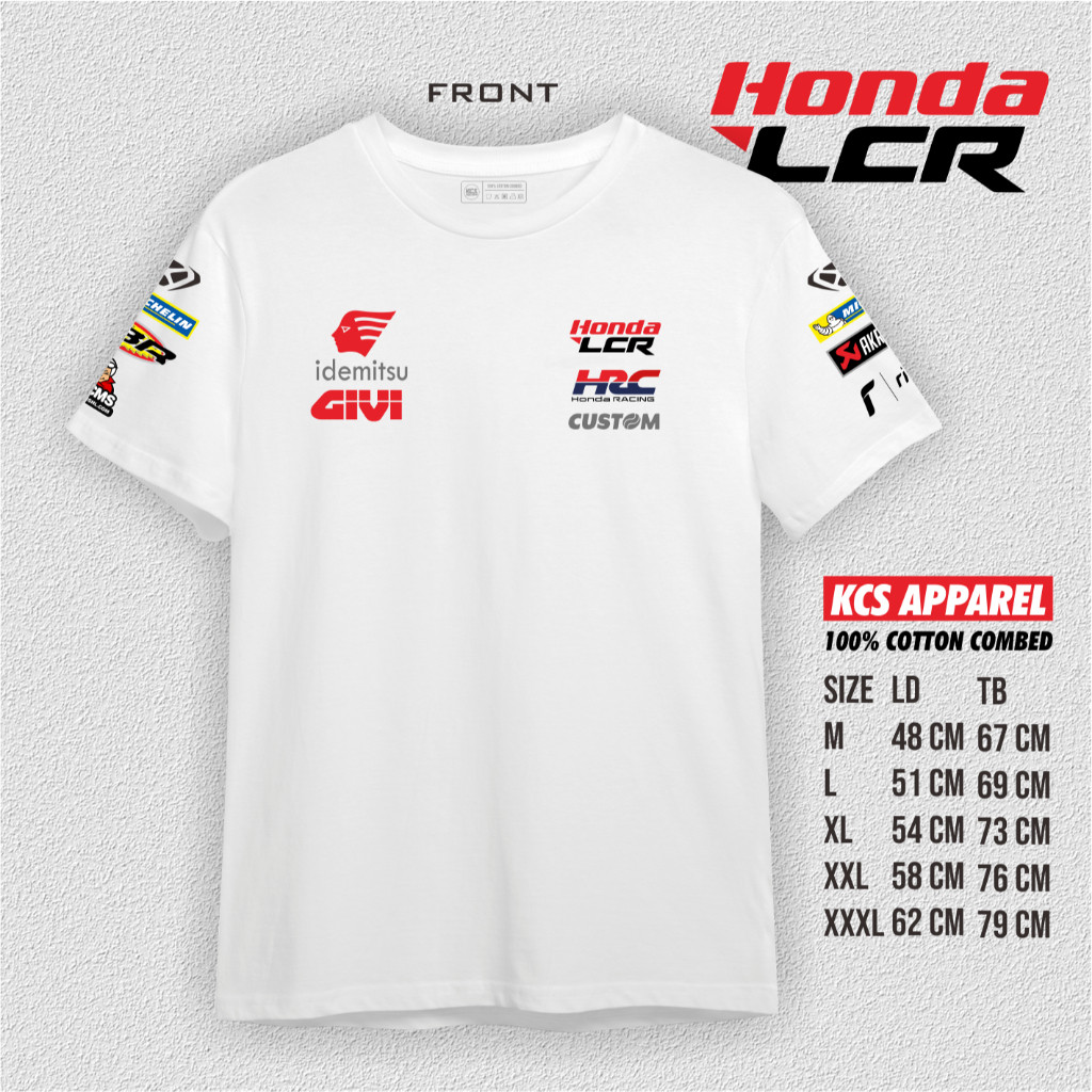 เสื้อยืด Honda Idemitsu Motogp Lcr