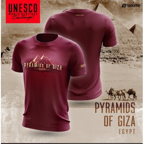 UNESCO Challenge Pyramid of Giza Tshirt Jersey