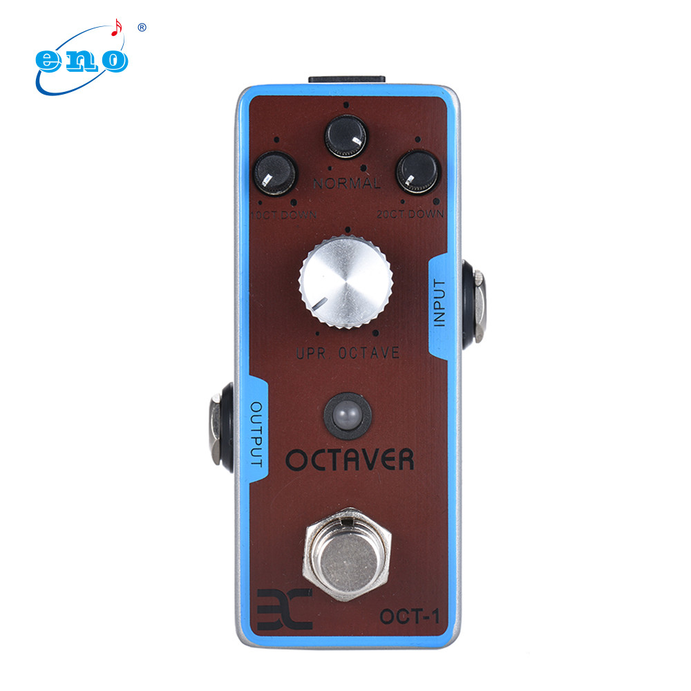 Sptfth ENO EX OCT-1 OCTAVE Mini Octave Guitar Effect Pedal True Bypass Full Metal Shell