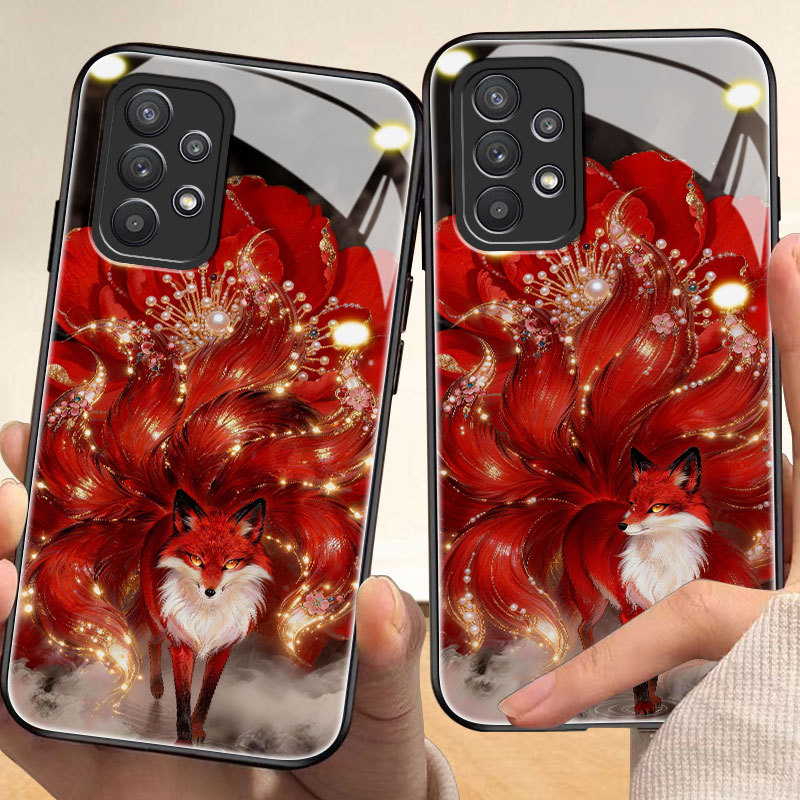 Fox Casing for samsung a73,a81,a90,a52/s,a53,a54,a55,a57,a60,a70/s,a71,a72,m10/s,m11,m31,m32,m32,m32