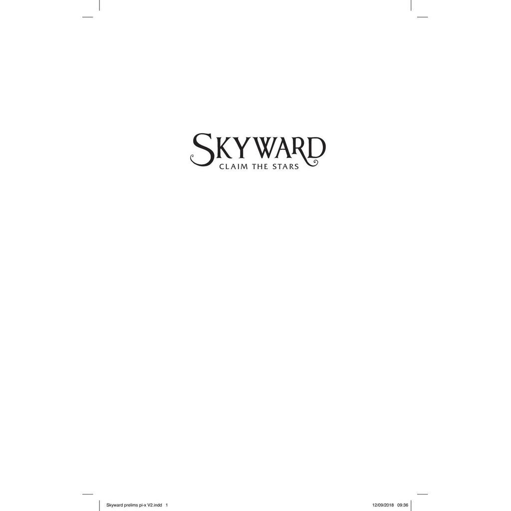 Skyward โดย Brandon Sanderson