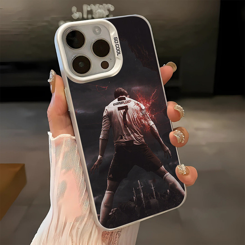 การ์ตูน Ronaldo CR7 OPPO Realme C11 เคสกันกระแทก Realme C20 Realme C21Y Realme C25 Realme C30 Realme