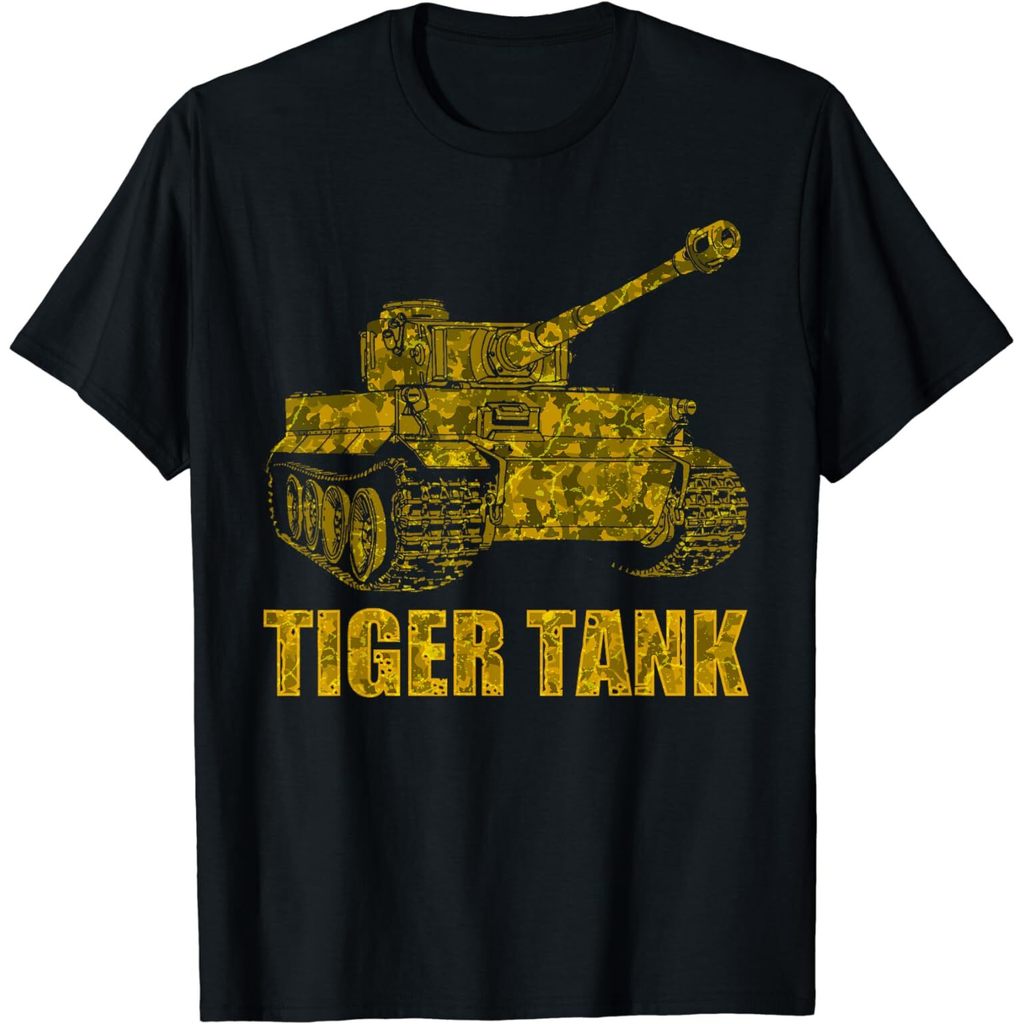 ใหม่ล่าสุด Tank Tiger I German Germany World War 2 Army Best Tee Shirt