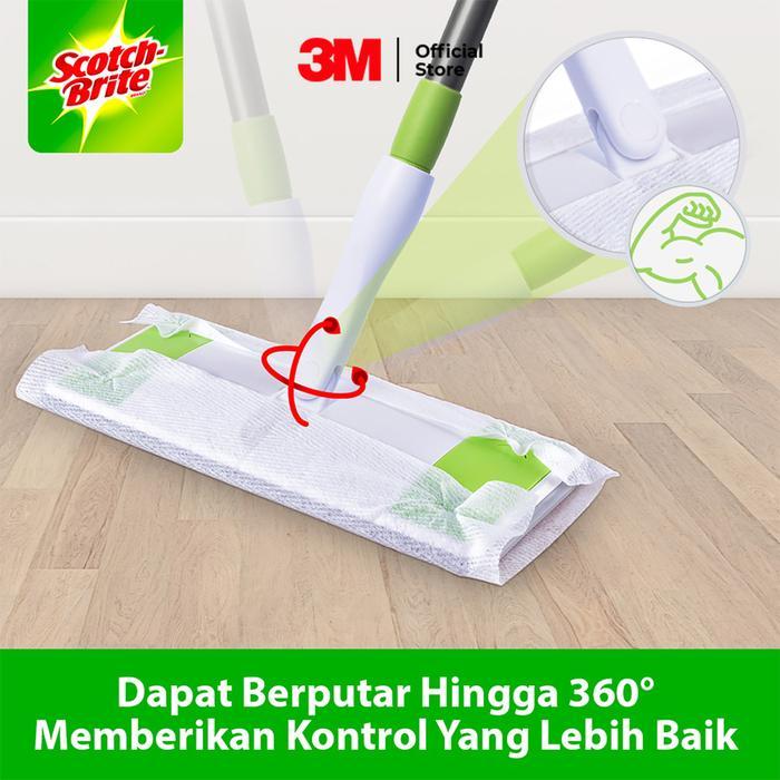EASY SWEEPER PLUS SET 3M / ไม้ถูพื้น - SCOTCH BRITE ไม้ถูพื้น / ไม้ถูพื้น + สติ๊ก