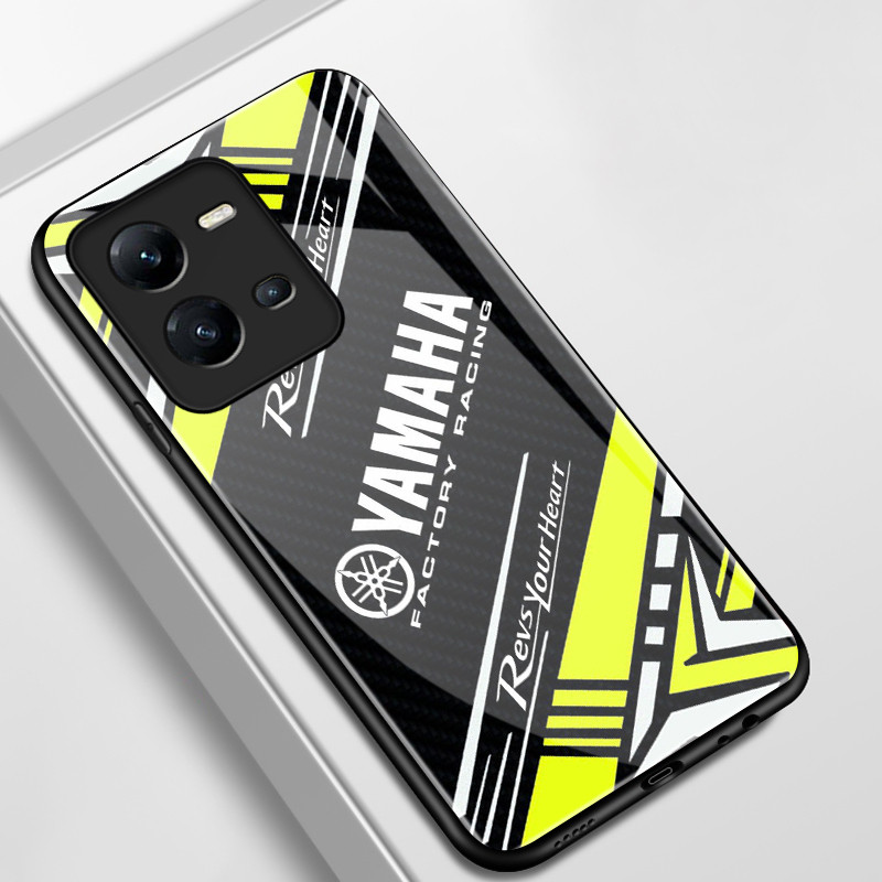 เคสสำหรับ VIVO V25 5G V25 Pro 5G V25E 4G เคสโทรศัพท์ทำให้หัวใจคุณเต้นแรงเปลือกแก้วกันกระแทก