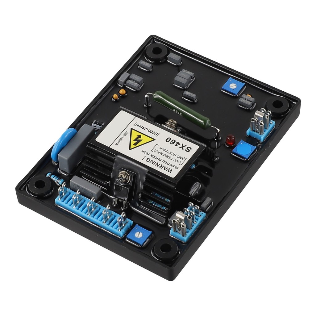 [KPE] AVR SX460 สําหรับเครื่องกําเนิดไฟฟ้าตัวควบคุมแรงดันไฟฟ้าอัตโนมัติดีเซลเครื่องกําเนิดไฟฟ้ากระแส