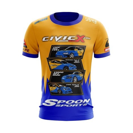 เสื้อแข่ง Spoon Sports EK Civic