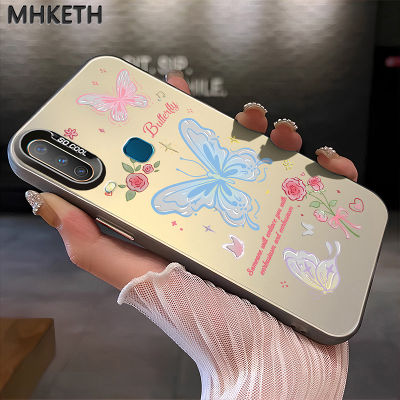 MHKETH เคสสำหรับ VIVO Y17 Y17s Y15 Y15s Y15a Y15c Y12 Y12i Y3 Y3s Y16 Y01 Y35 5G Y56 5G Y36i 5G G2 5G