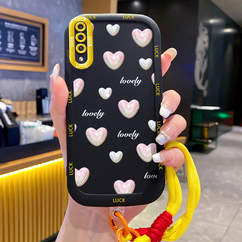 เคส Samsung A50 A50s A30s เคส Small Love พร้อมเชือกเส้นเล็ก