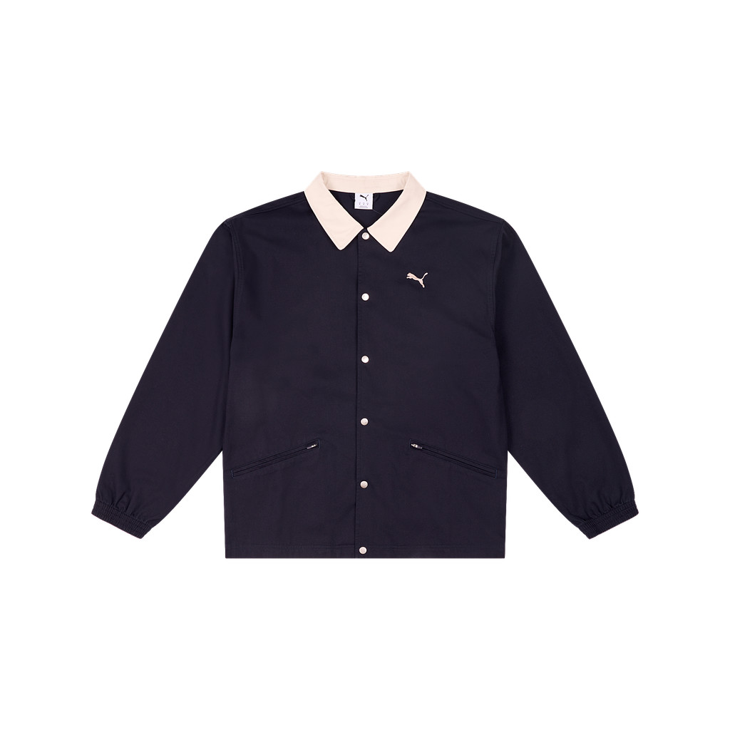 PUMA Prime/Select เสื้อแจ็คเก็ตทรงหลวม Premium Essentials สำหรับผู้ชาย สีฟ้า - 63383216 — صورة 5