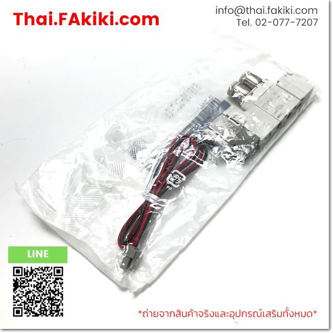 (A)Unused, SY3120-5LZ-C6 DC24V φ6, 5-port solenoid valve, SMC (66-102-047)