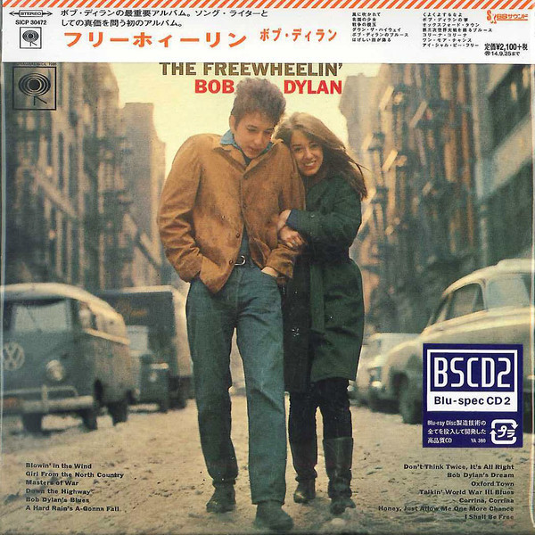 CD Bob Dylan Freewheelin' Bob Dylan (Blu-sp SICP30472 SONY RECORDS INT Japan Sealed