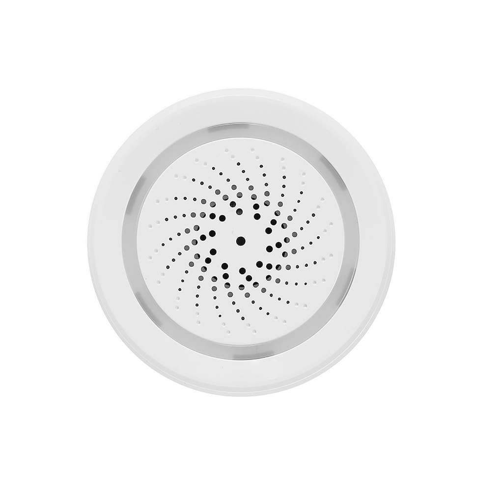 Sptfth Wifi Siren Alarm Sensor ระบบรักษาความปลอดภัยภายในบ้านอัจฉริยะ Tuya Life APP เข้ากันได้กับการค