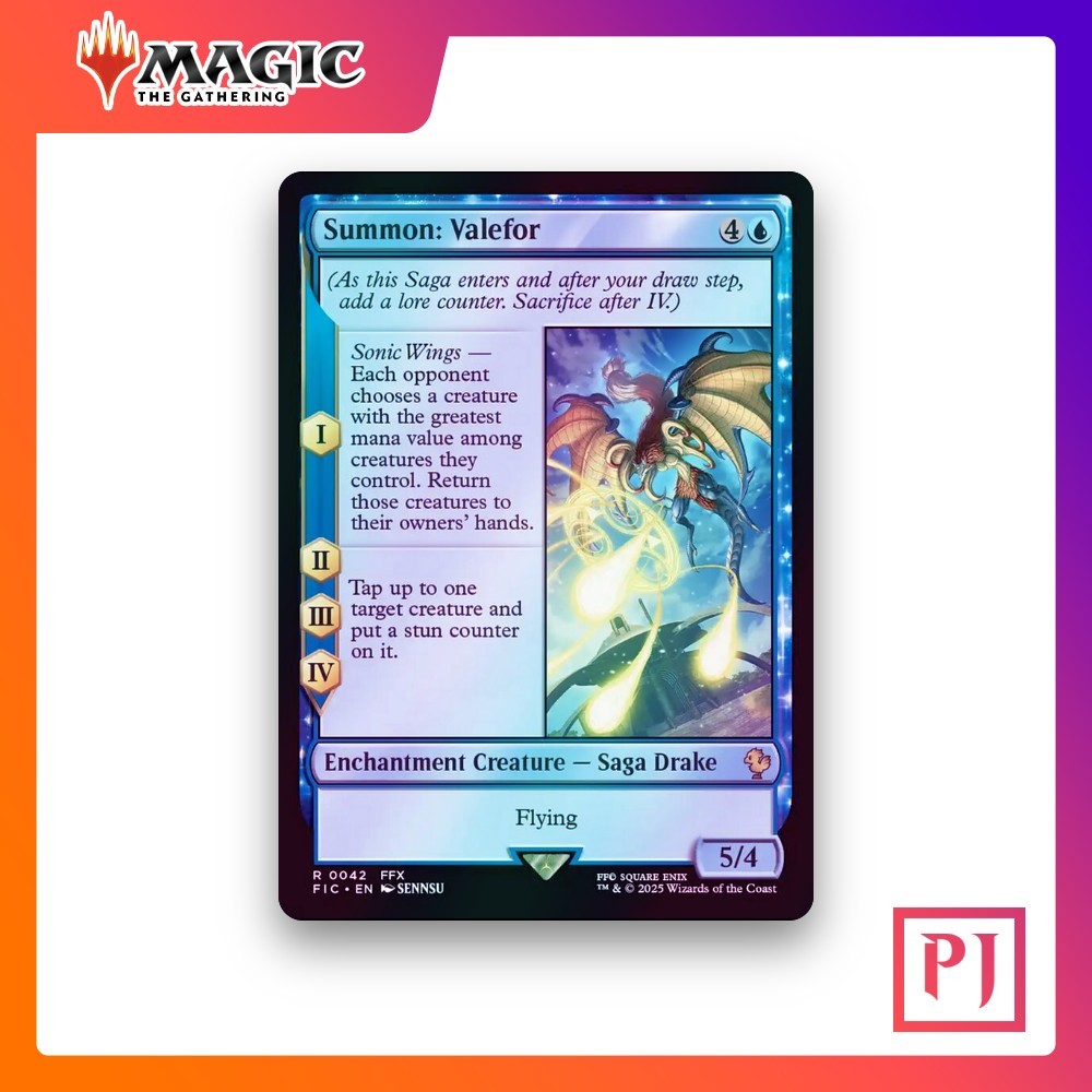 [MTG] Summon: Valefor (Surge) (#42) [FIC] [BLUE] [RARE] | Magic the Gathering