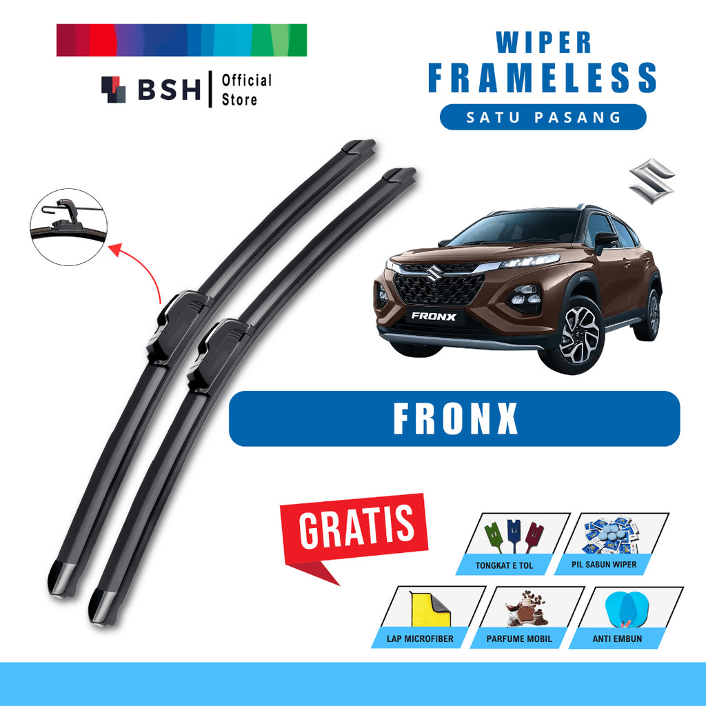 Suzuki Fronx Frameless Wiper Bonus 5 ผลิตภัณฑ์