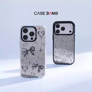 CASEBANG Silvery Wings Bow Series เคสแม่เหล็ก ImagiSnap เปลี่ยนฝาหลัง กันตกทหาร รองรับ iPhone 15-17