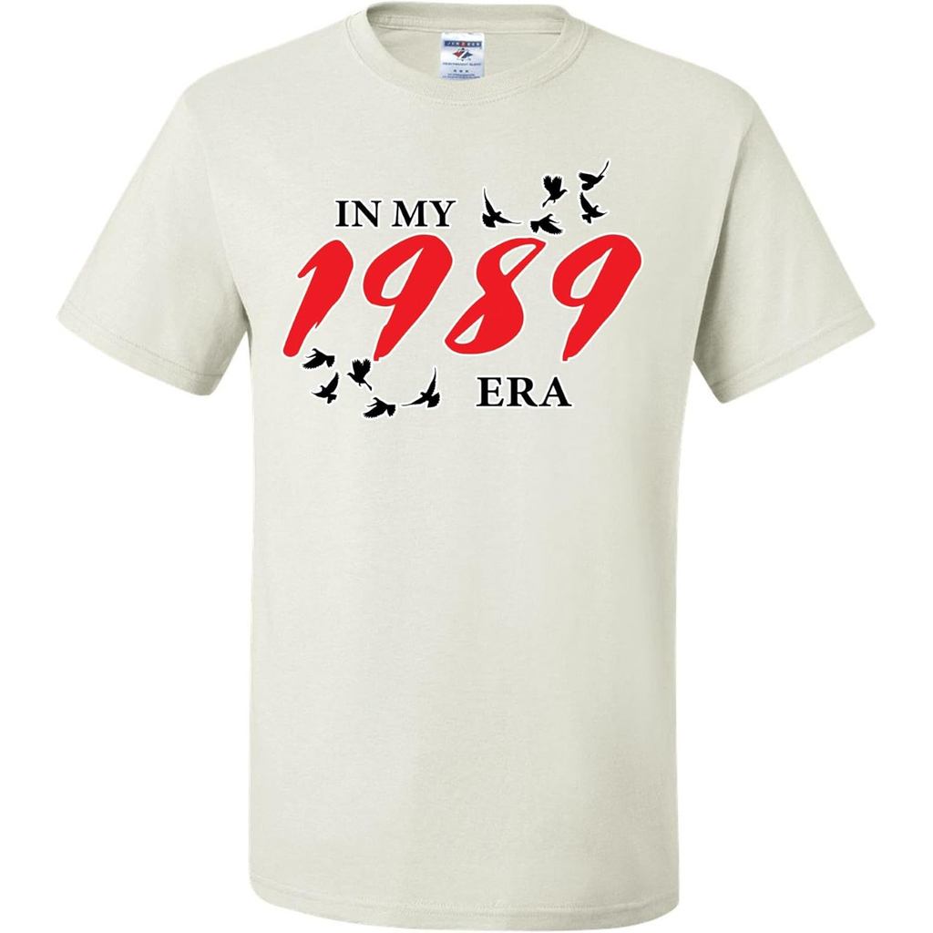 เสื้อยืดผ้าฝ้ายผู้ชายในเสื้อยืด My 1989 Era 4XL , 5XL , 6XL