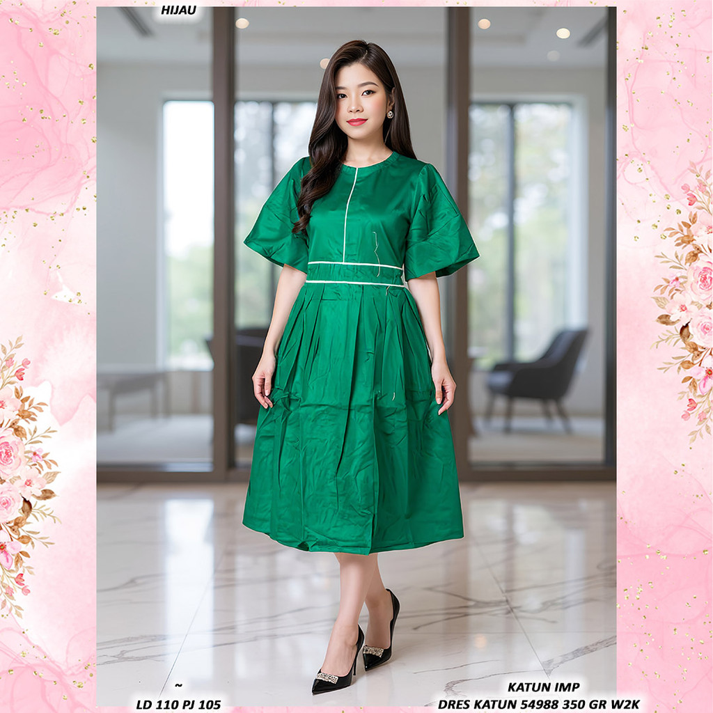 KATUN COTTON DRESS 54988 350 GR W2K STOCK ACCORDING TO UPDATE AND UPDATE