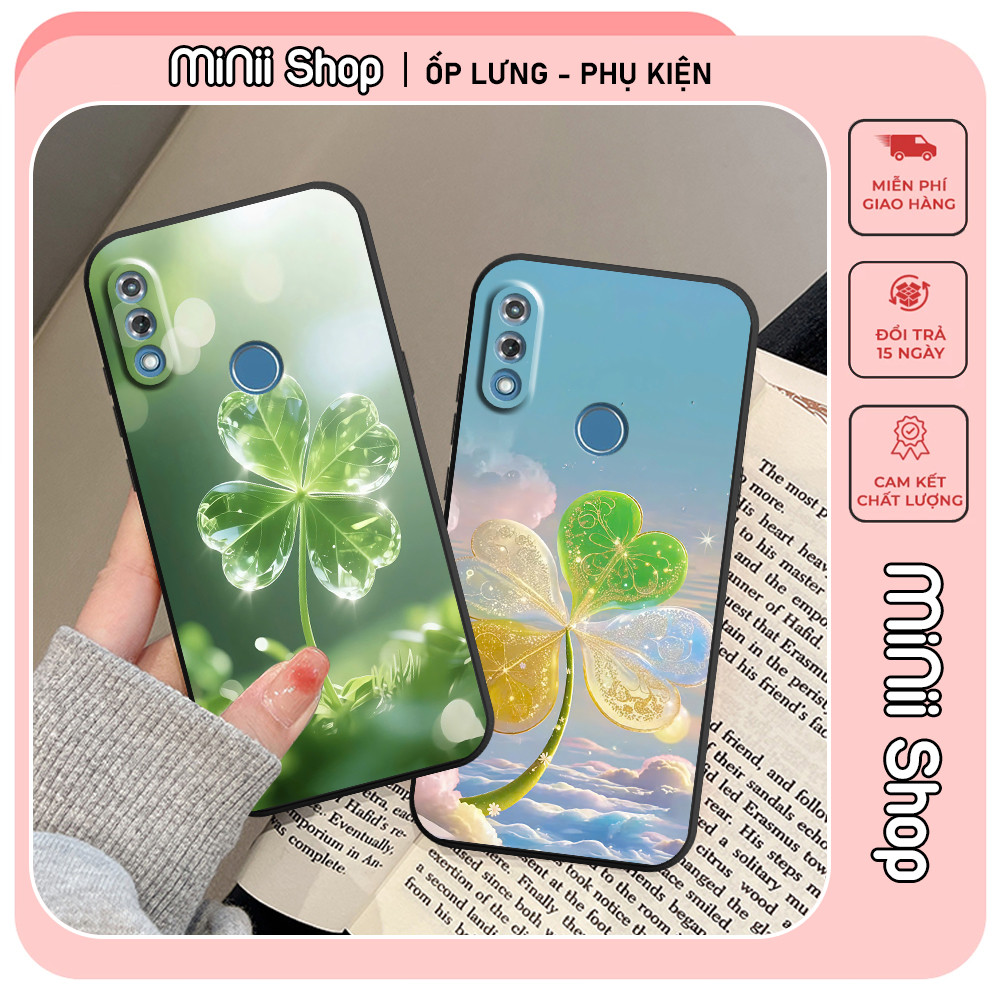 เคสสําหรับ Vsmart Star 3 / Star 4 / Star3 / Star4 พิมพ์ลายโคลเวอร์สี่แฉกนําโชค