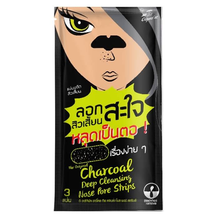 ดิ ออริจินัล ชาร์โคล ดีฟคลีนซิ่ง โนส พอร์ สตริบส์ แบบซอง 3 ชิ้น