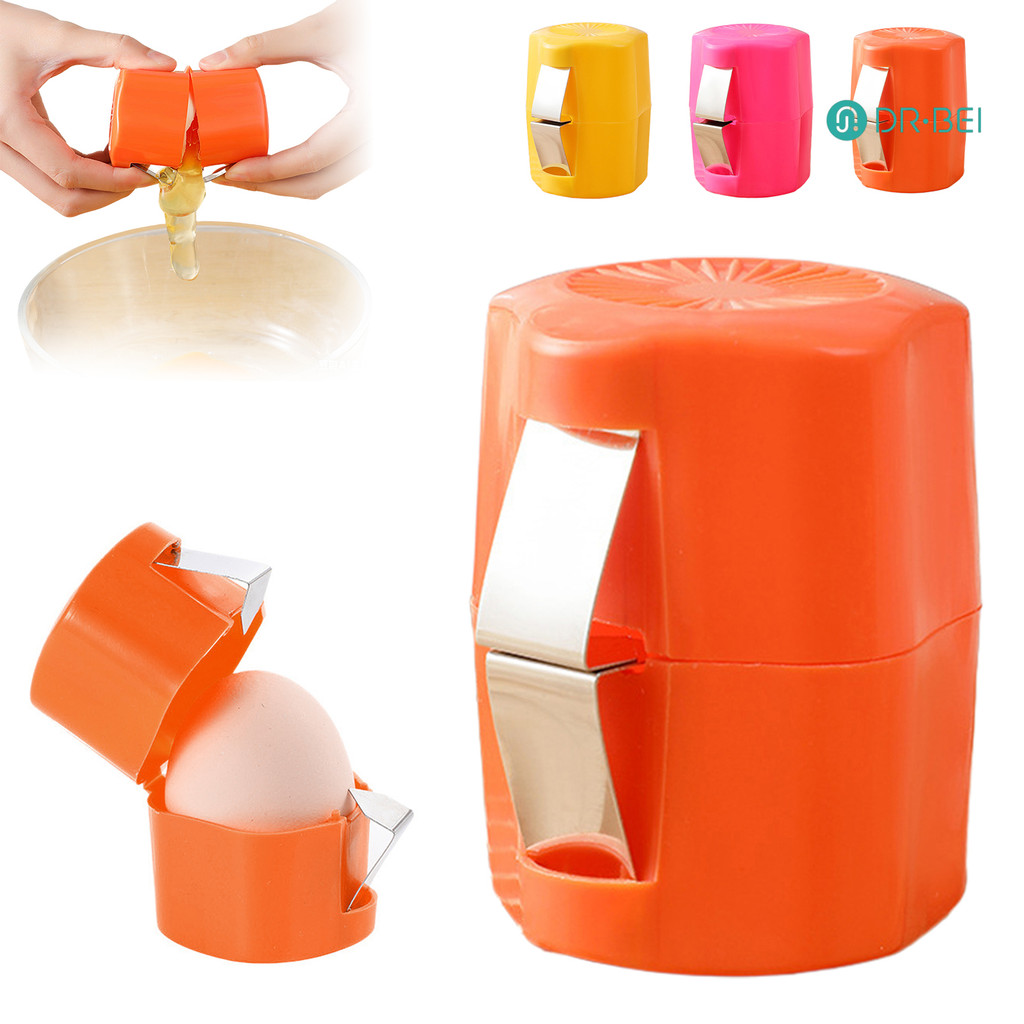 DR.BEI Egg Shell Opener Ergonomic Egg Shell Cracker Egg Separator And Opener Kitchen Egg Shell Remov