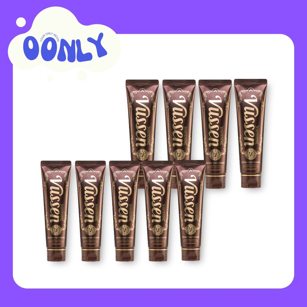 Vussen 28 ยาสีฟันฟอกสีฟัน 80g