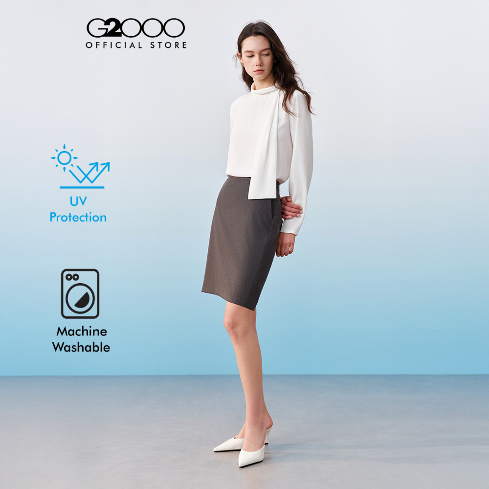 G2000 เสื้อเบลาส์สำหรับผู้หญิง ทรง Regular Fit รุ่น 61241031