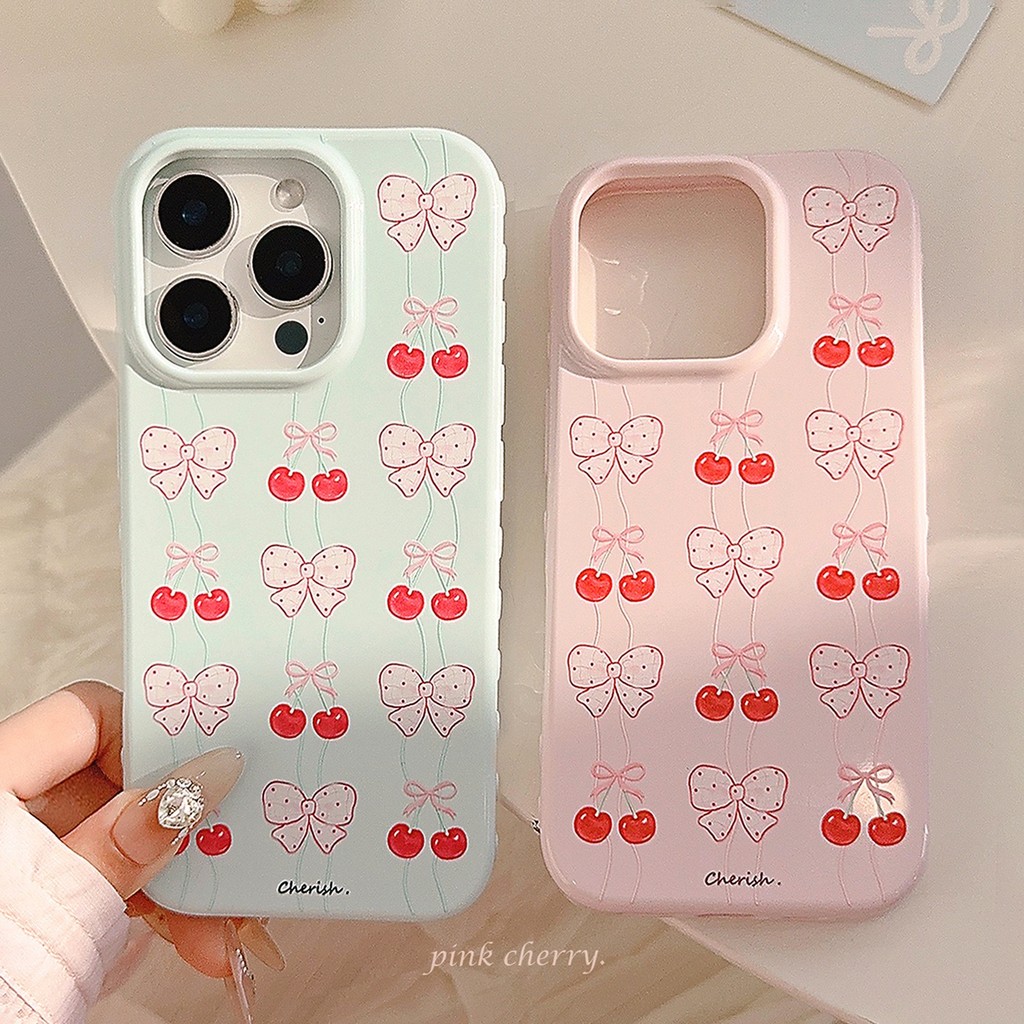 HP Cherry น่ารักผีเสื้อกรณี Oppo A6s A6t Pro Reno 15 Pro Max Reno 15F Reno 15 Pro A5X A5I A5 2025 A3