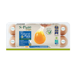 เอสเพียว ไข่ไก่ ไซส์แอล แพ็ค 10 ฟอง S-Pure Egg Size L Pack 1…
