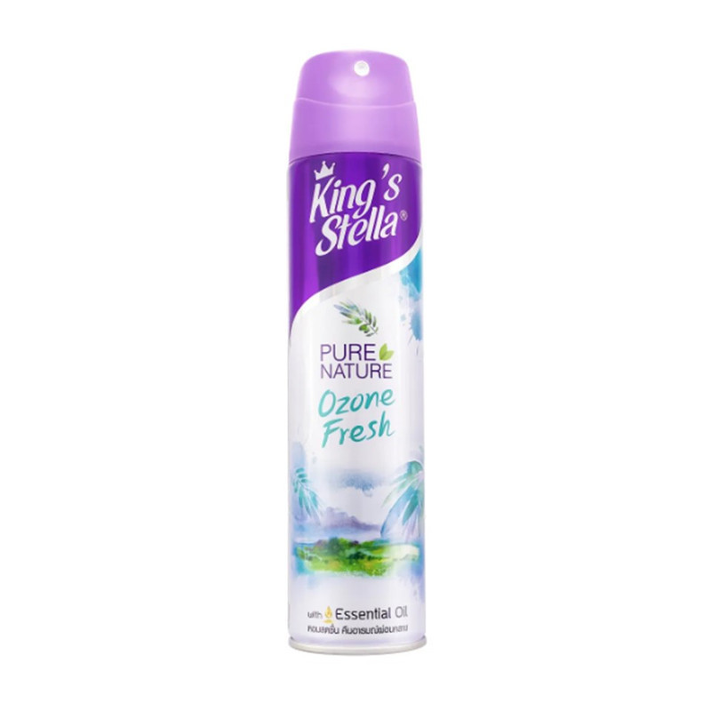 King's Stella (คิงส์สเตลล่า) Pure Nature น้ําหอมปรับอากาศ 300ml Ozone Fresh DKSPN-03O11