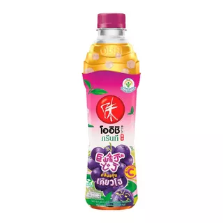 [สินค้าส่งด่วน] โออิชิ กรีนที พลัส ซี (ชาเขียวสไตล์ญี่ปุ่น กลิ่นองุ่นเคียวโฮ ผสมวุ้นมะพร้าว และวิตามินซี) 400 มล.