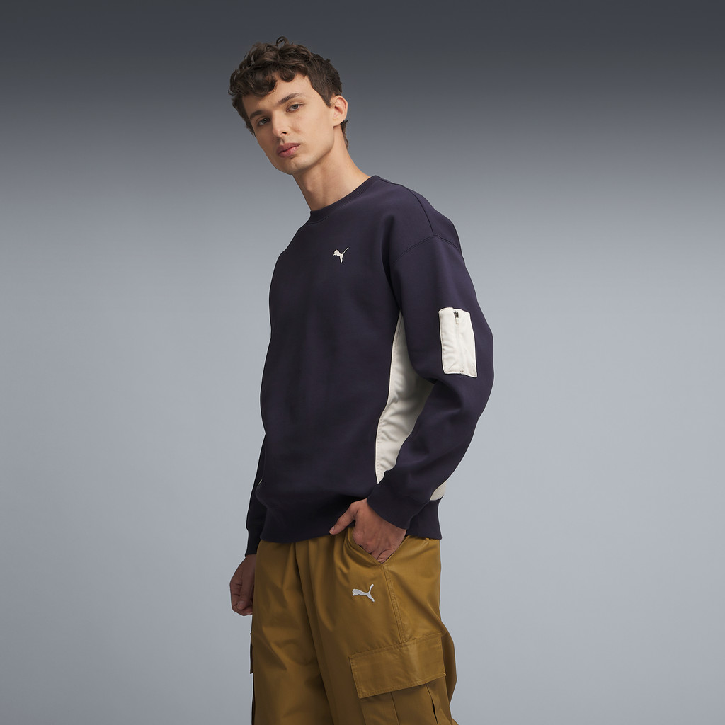 PUMA تيشيرت رجالي Premium Essentials — أزرق فاتح