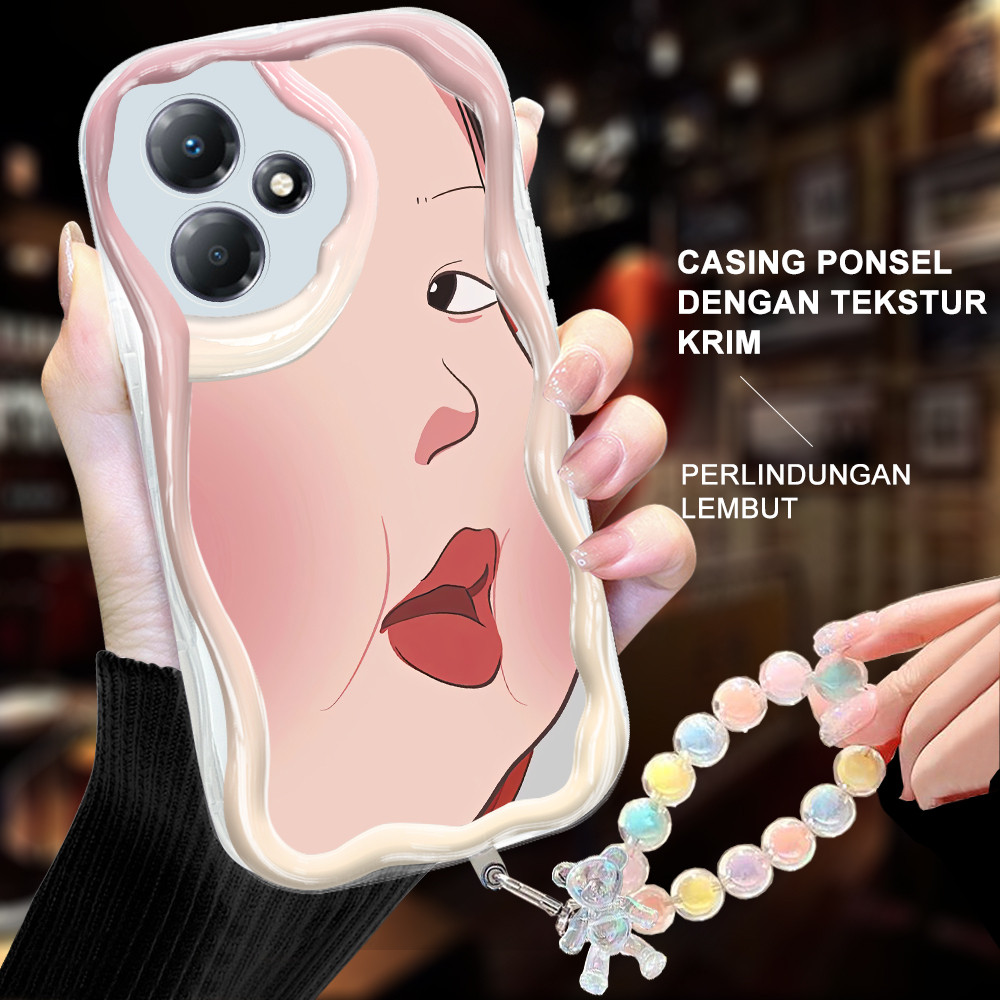 ดวงRealme Q U1 2 Pro 5 Pro 5i 5S 6i C31 C33 C35 C53 C55 C61 C63 C67 C75 4G C65 5G Q3I Q3 5G K9Xเคสแส